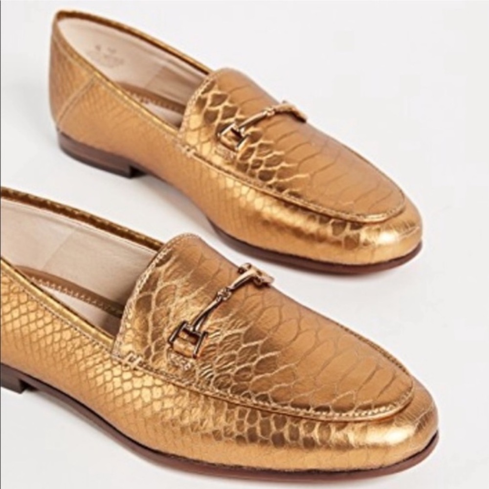 Sam Edelman Metallic loafers